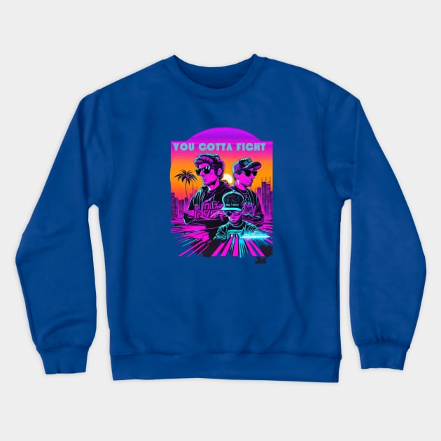 Beastie Boys Fight for your Right Crewneck Sweatshirt by Seligs Music